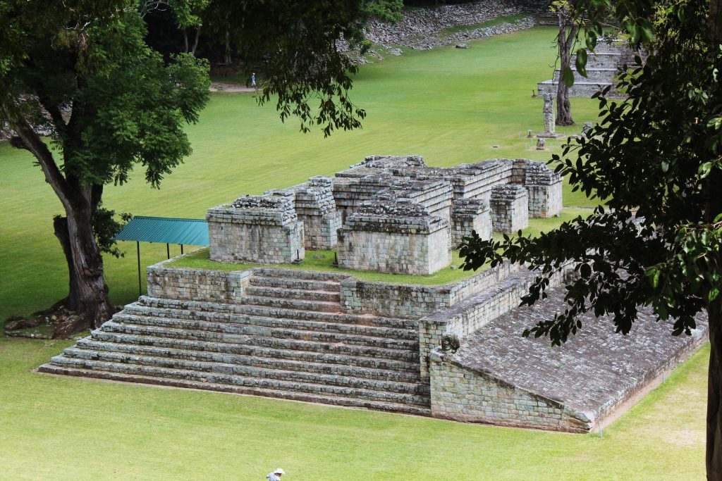 The Acropolis at Copan Ruinas Honduras