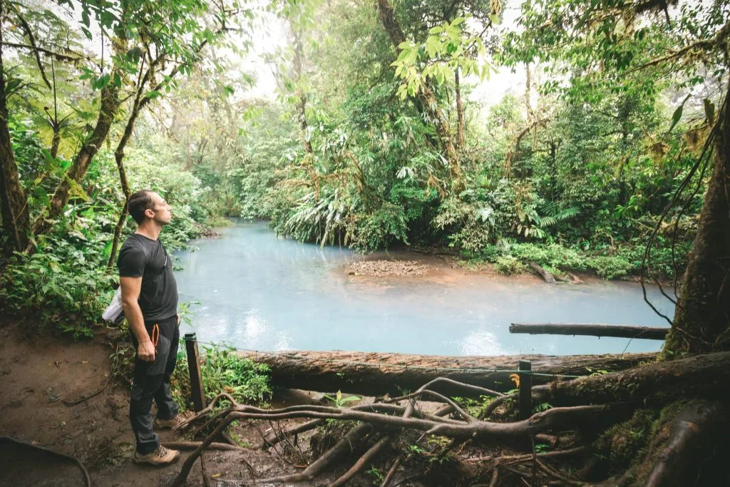 Costa Rica Rio Celeste hike