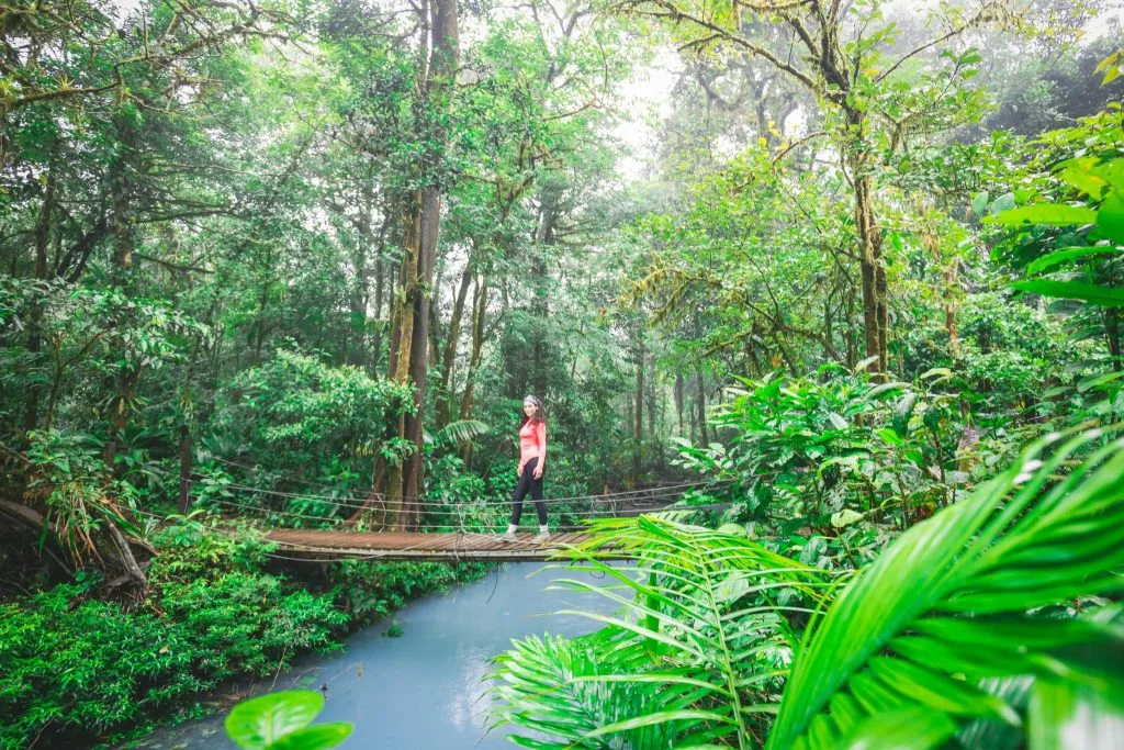 Costa Rica Rio Celeste hike
