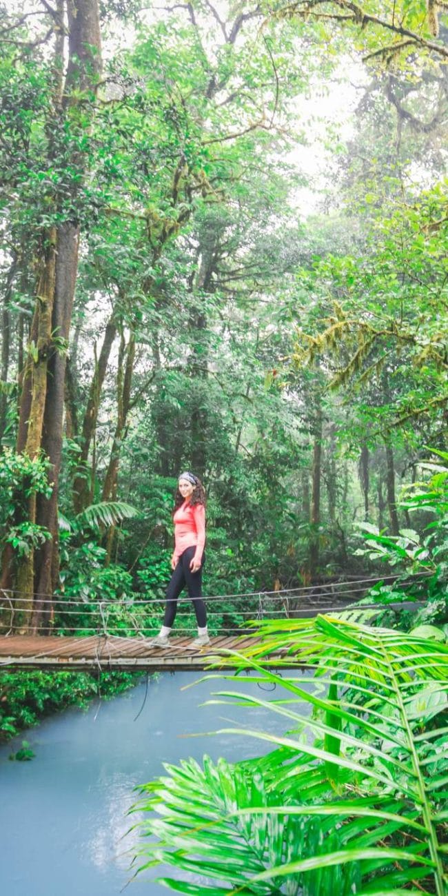 Costa Rica Rio Celeste hike