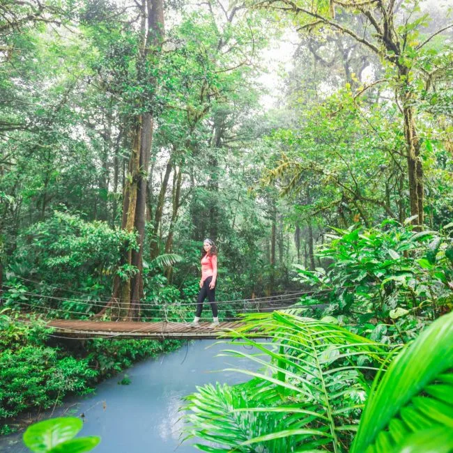 Costa Rica Rio Celeste hike
