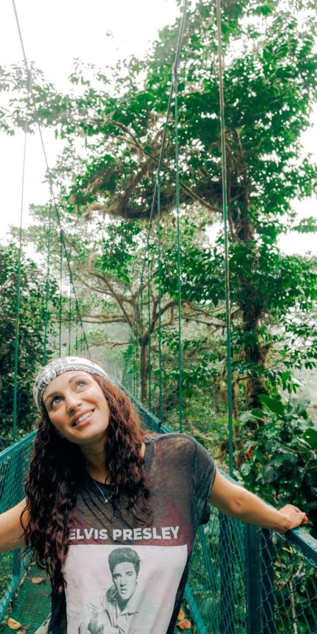 Costa Rica hanging bridges Selvatura
