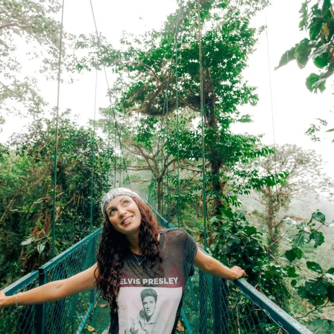 Costa Rica hanging bridges Selvatura