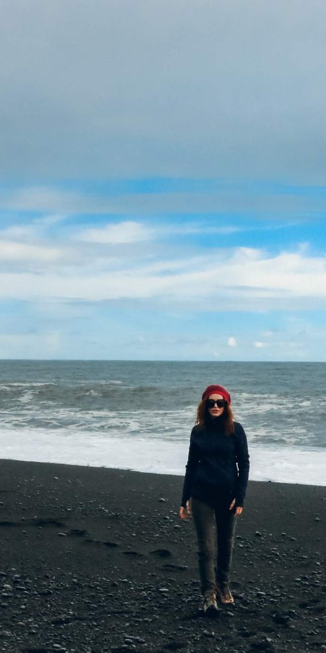 Iceland Black Beach