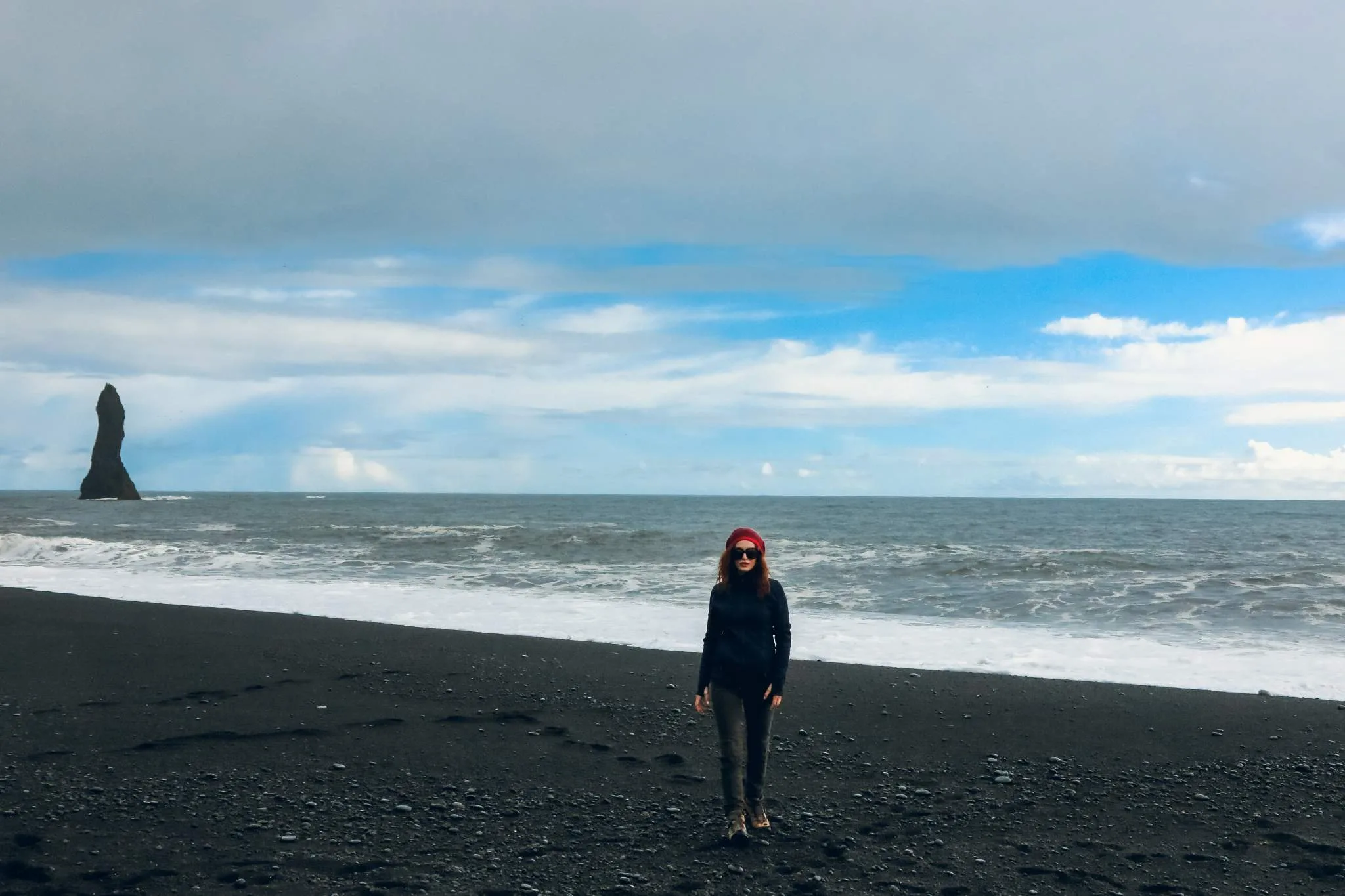 Iceland Black Beach