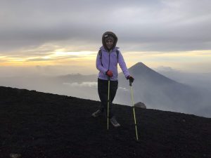 Volcano Acatenango summit