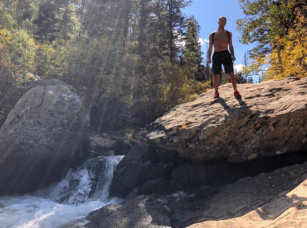 Calypso Falls Hike Rocky Mountains