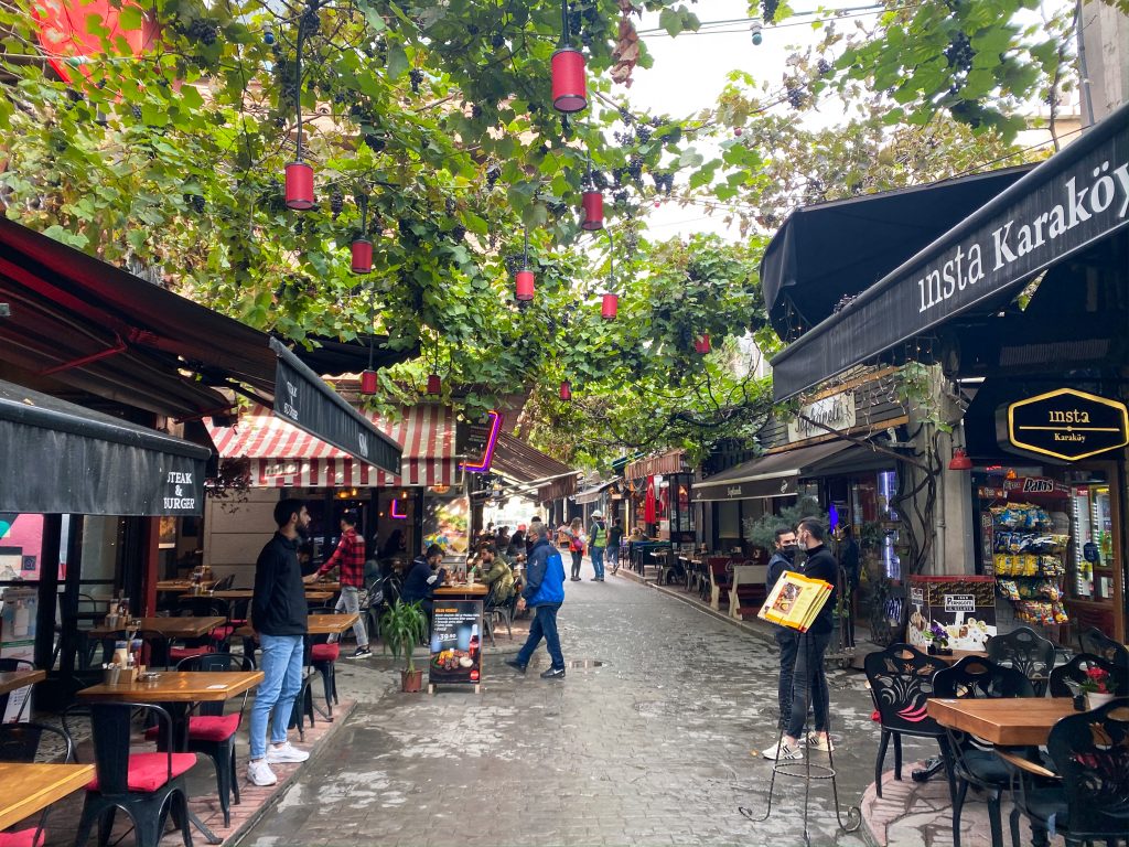 Karakoy Istanbul cafe