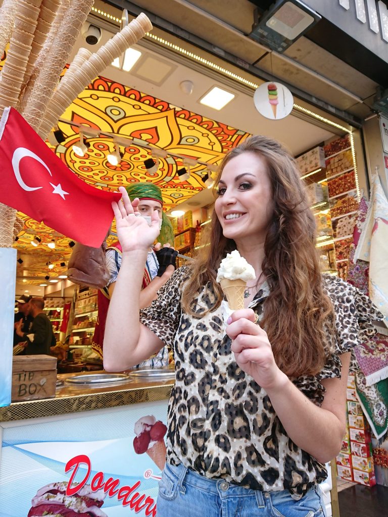 Turkish streetfood ice cream