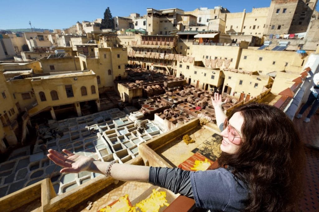 Fez tanneries travel