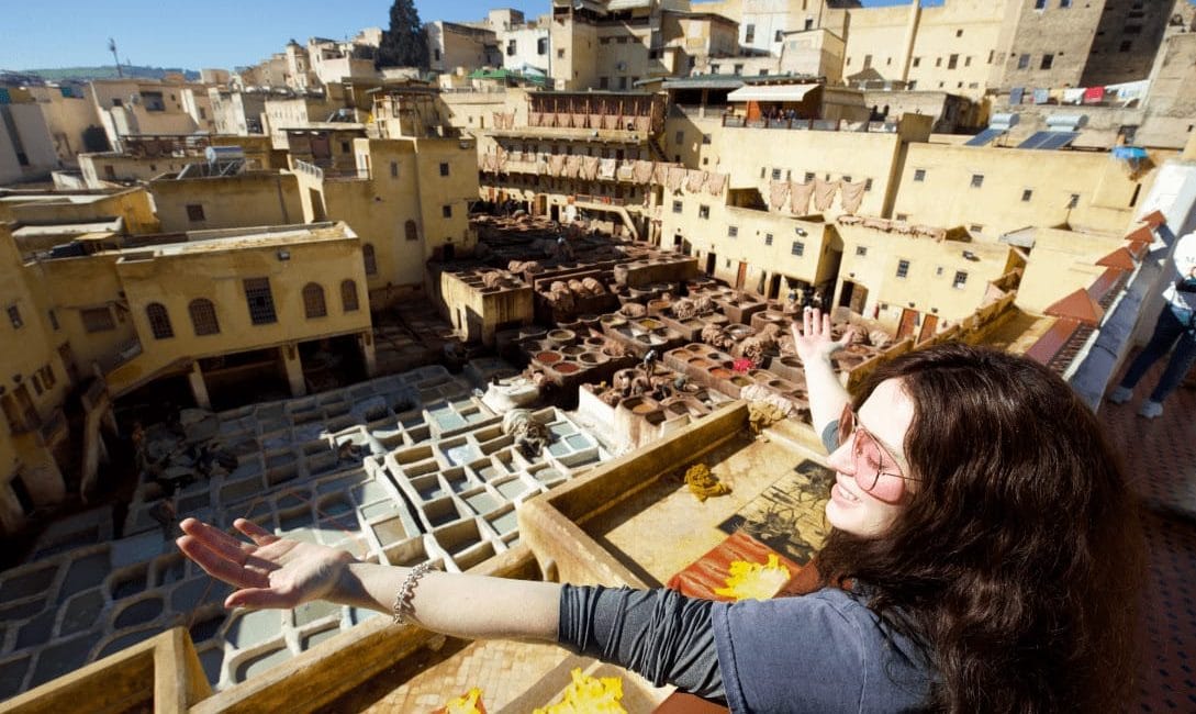 Fez tanneries travel
