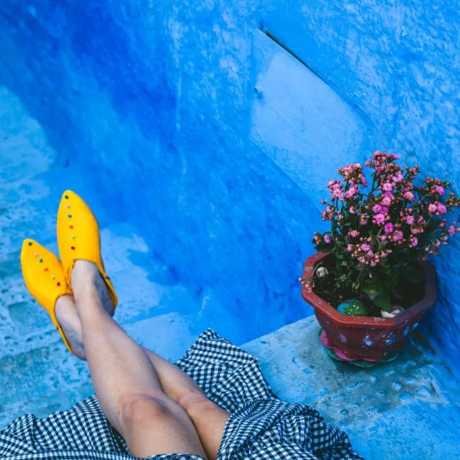 Chefchaouen Morocco blue city