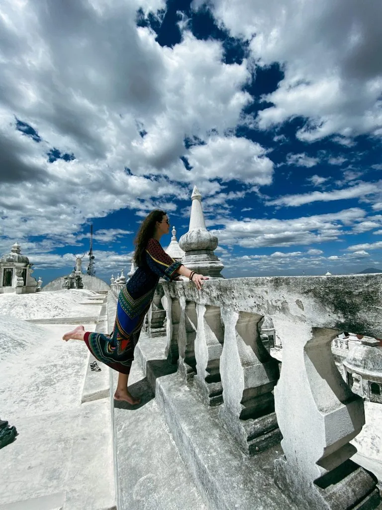 view from The Cathedral of Leon