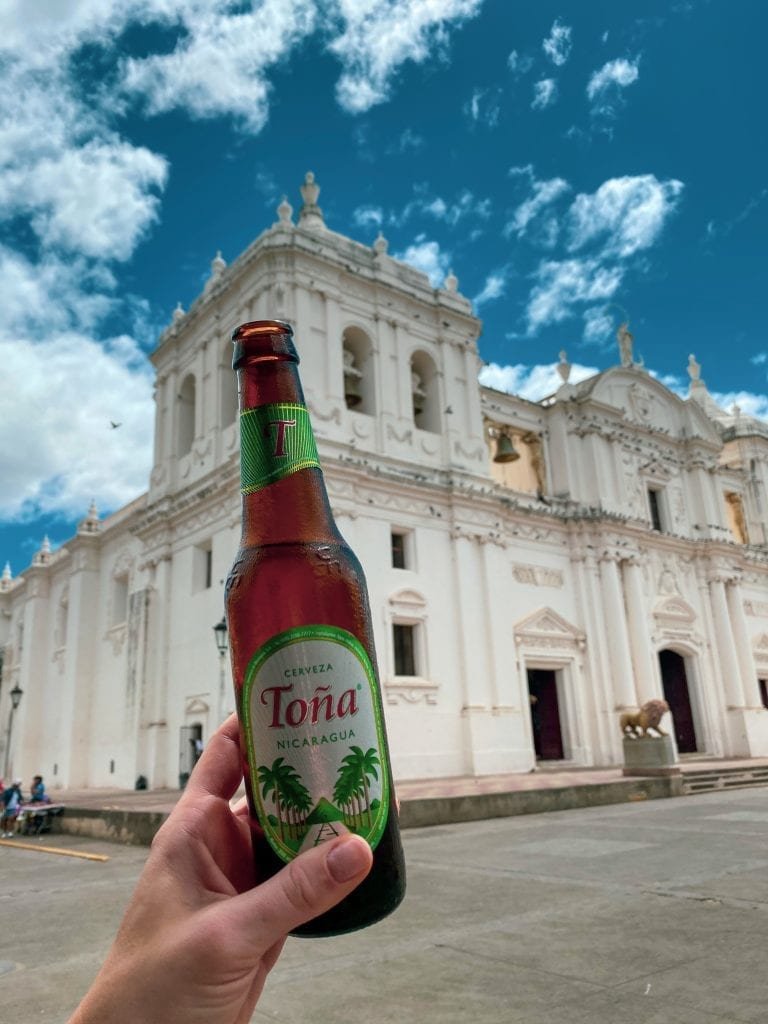 Nicaragua beer Tona 