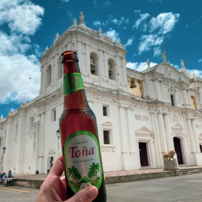 Nicaragua beer Tona