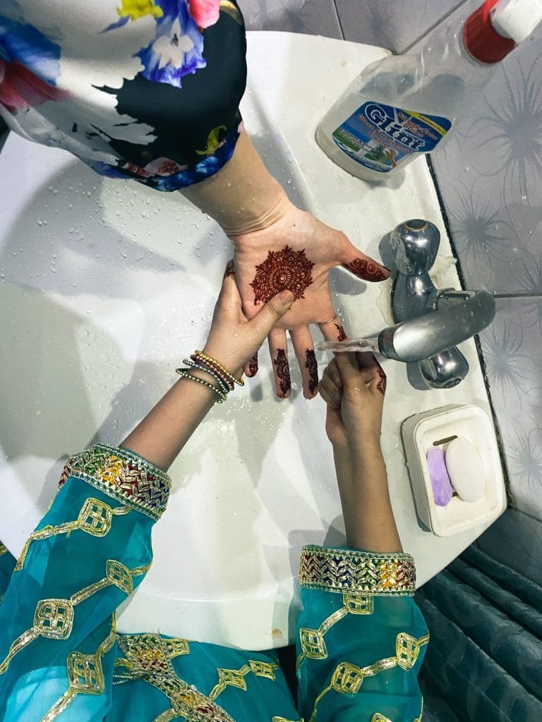 Pakistan Henna tattoo