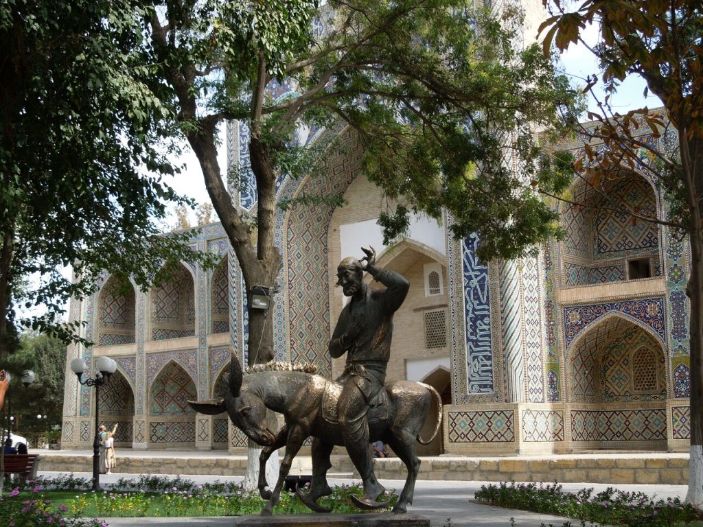 Khoja Nasreddin monument