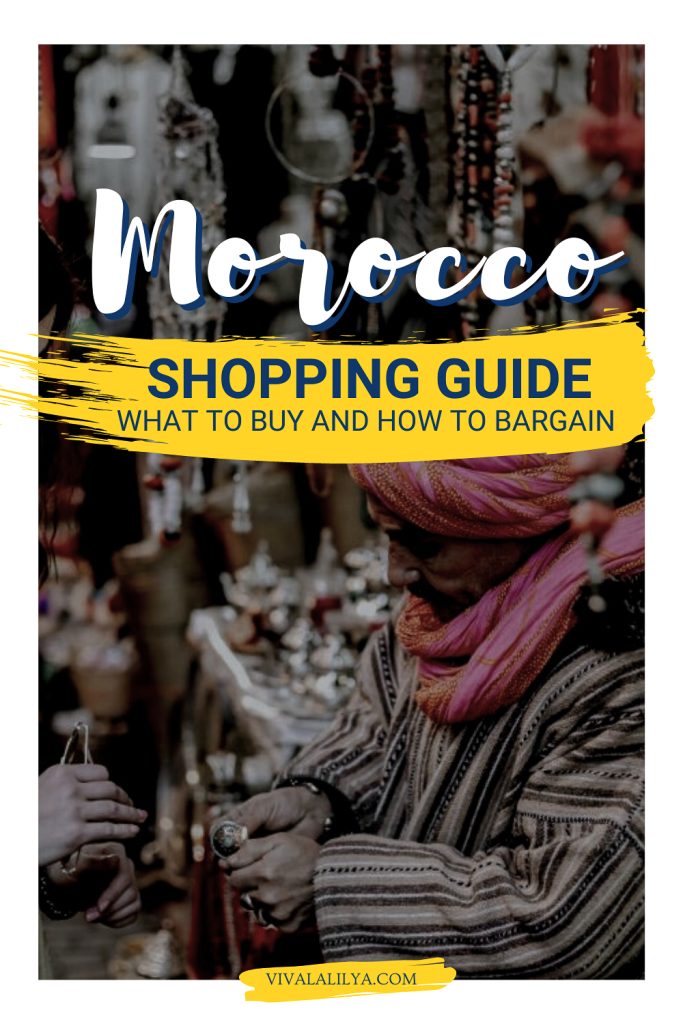 Travelers guide to shopping in Morocco 