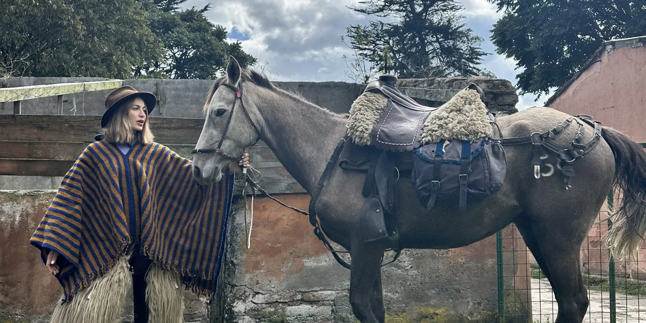 staying at hacienda in Ecuador