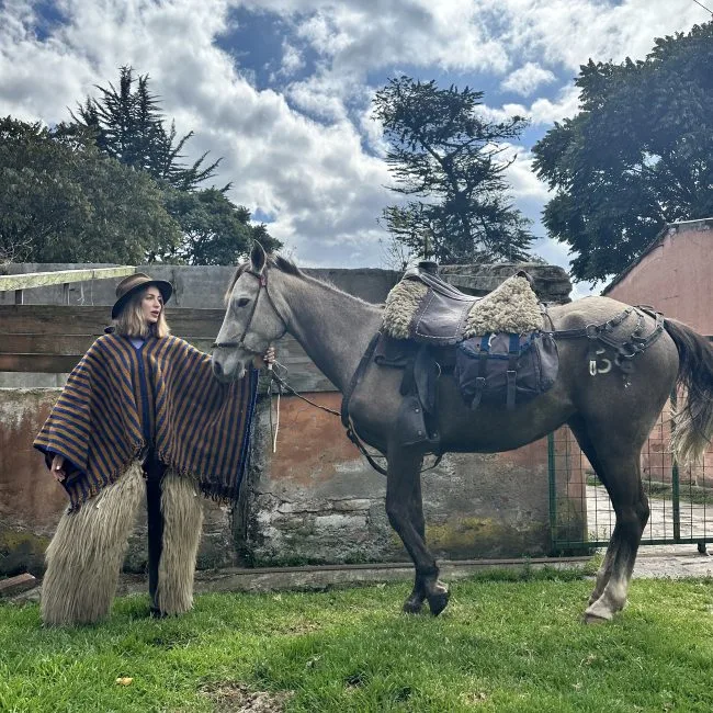 staying at hacienda in Ecuador