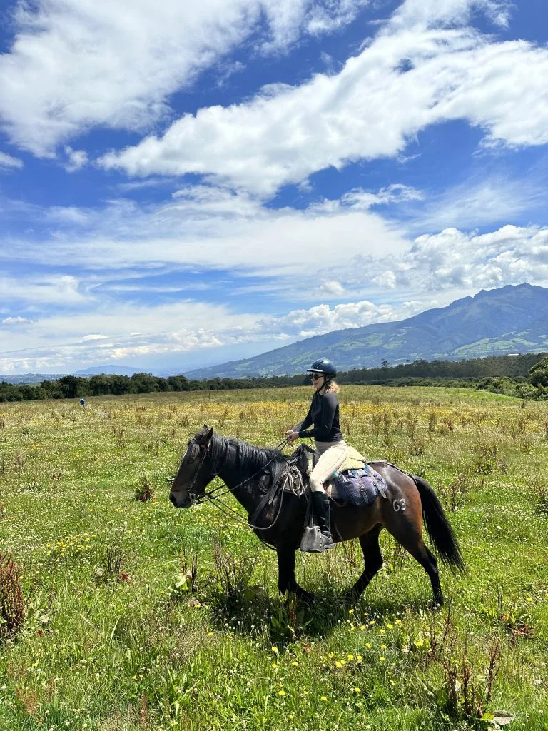Ecuador Andese horseback ride