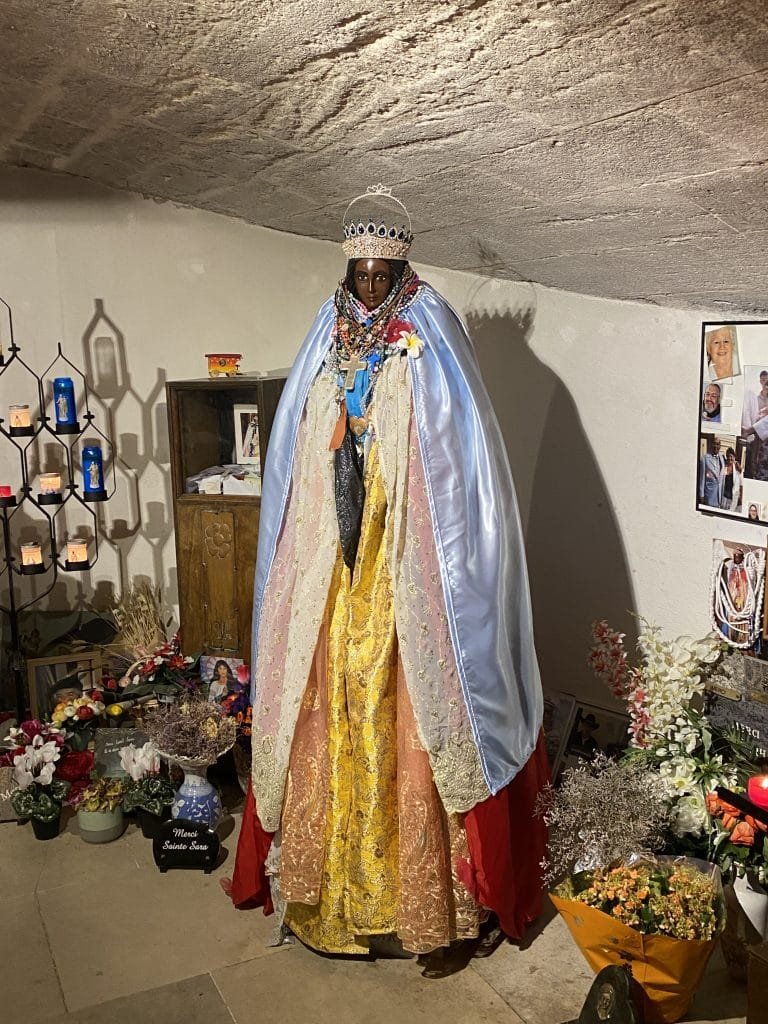 Black Sara in Church of Saintes-Maries-de-la-Mer