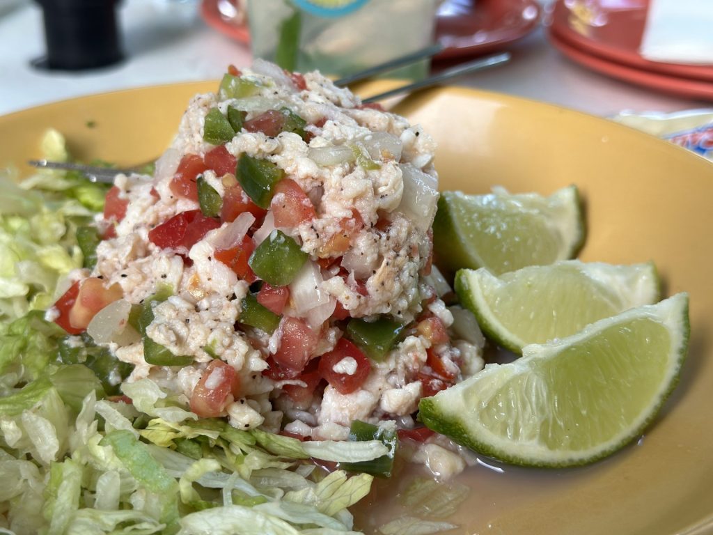 Conch Salad: Key West food
