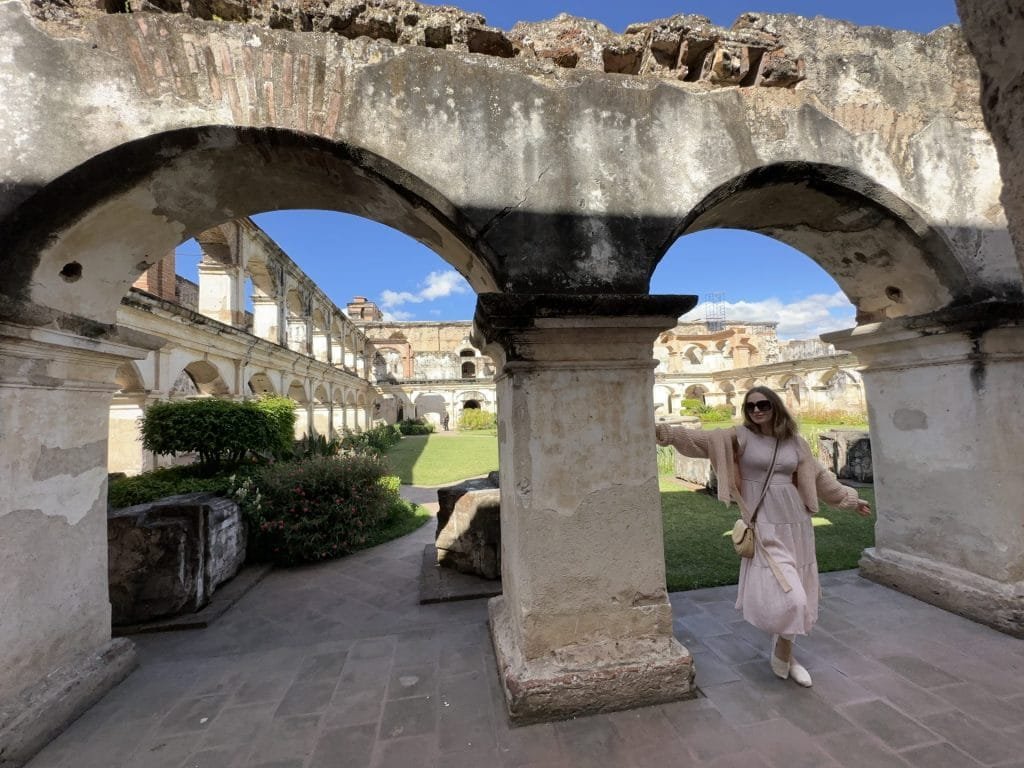 Santa Clara convent ruins Antigua Guatemala