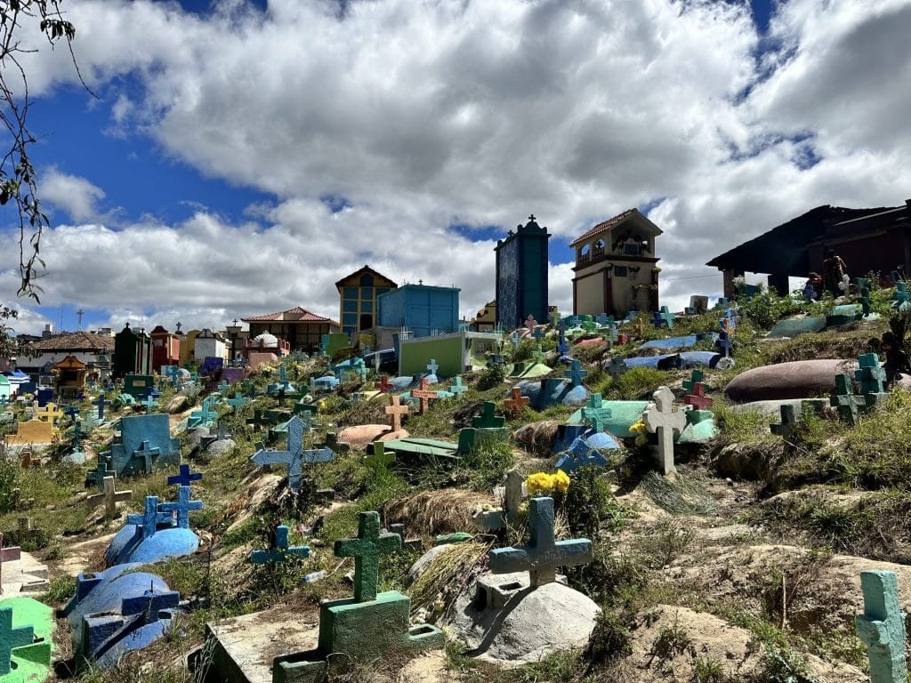 Chichicastenango Guatemala cemetery 