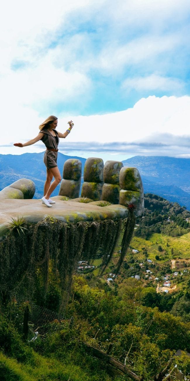 Hobbitenango Hand Guatemala
