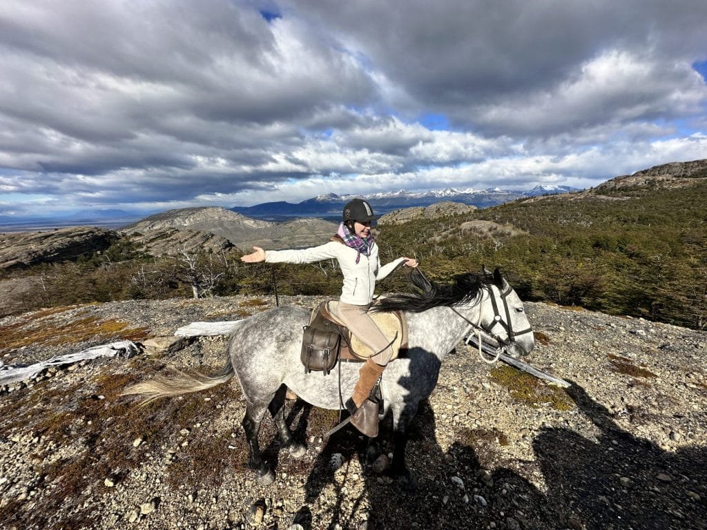 Laguna Sofia horseback riding Patagonia