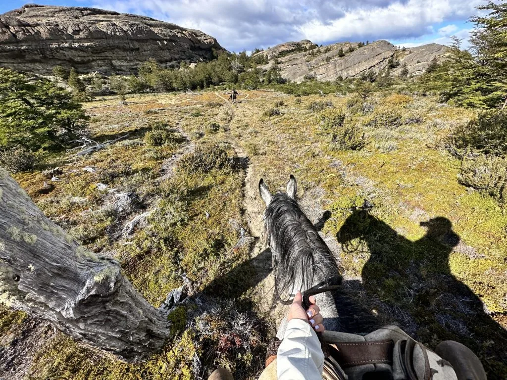 Laguna Sofia horseback riding Patagonia