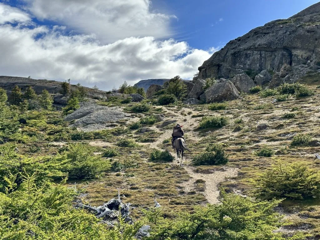 Laguna Sofia horseback riding Patagonia