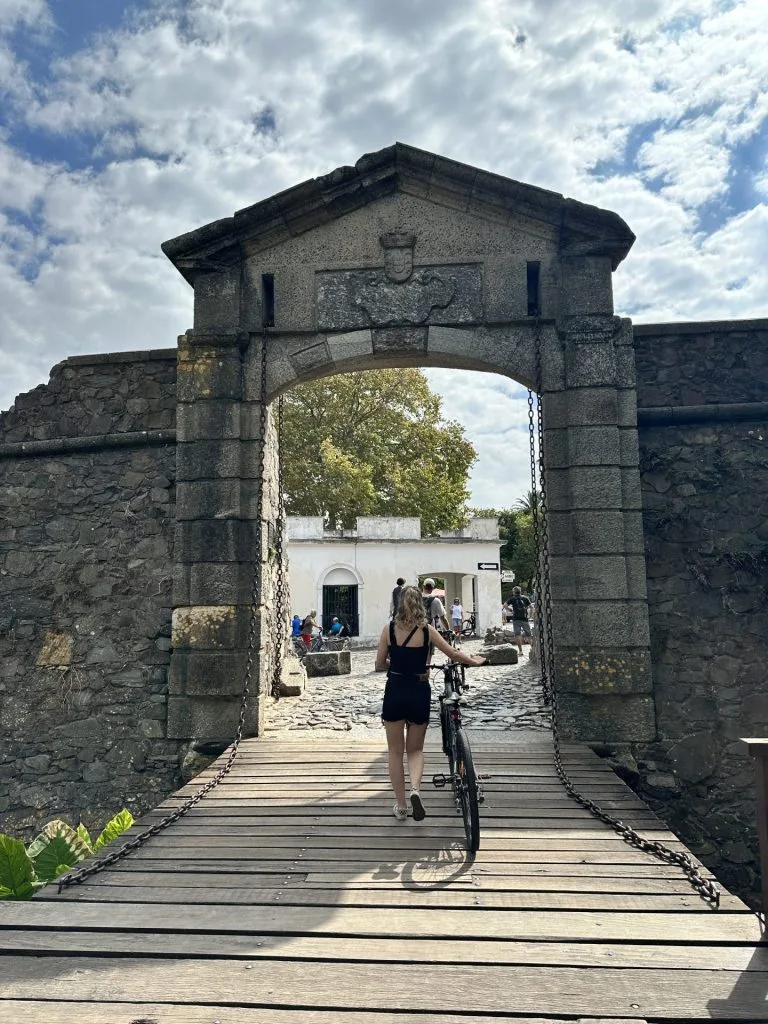 Colonia del Sacramento The old town gate