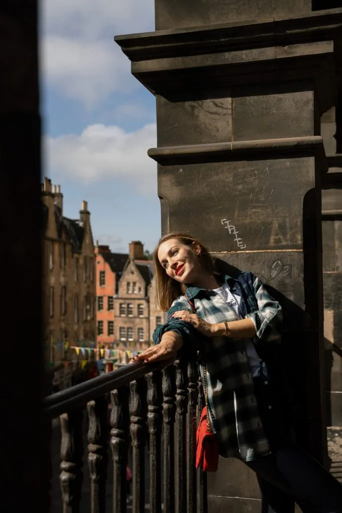 instagrammable spots in Edinburgh Victoria Street