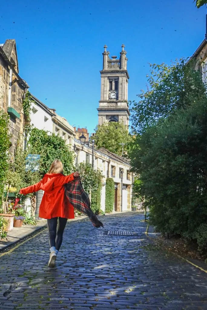 Edinburgh Photo Spots Circus Lane