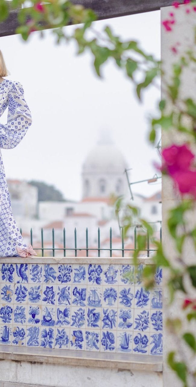 Best Photo Spots in Lisbon St. Luzia Terrace Alfama