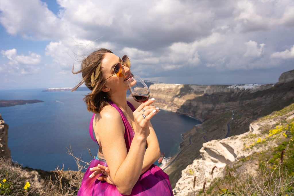 greek wineries Santorini 