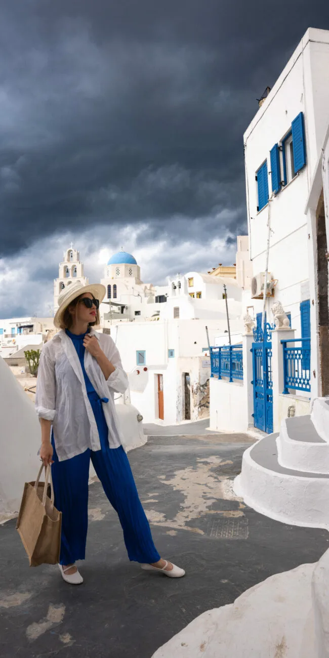Pyrgos Village in Santorini