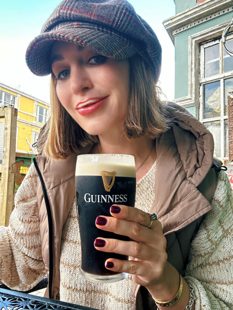 Ireland drinking Guinness