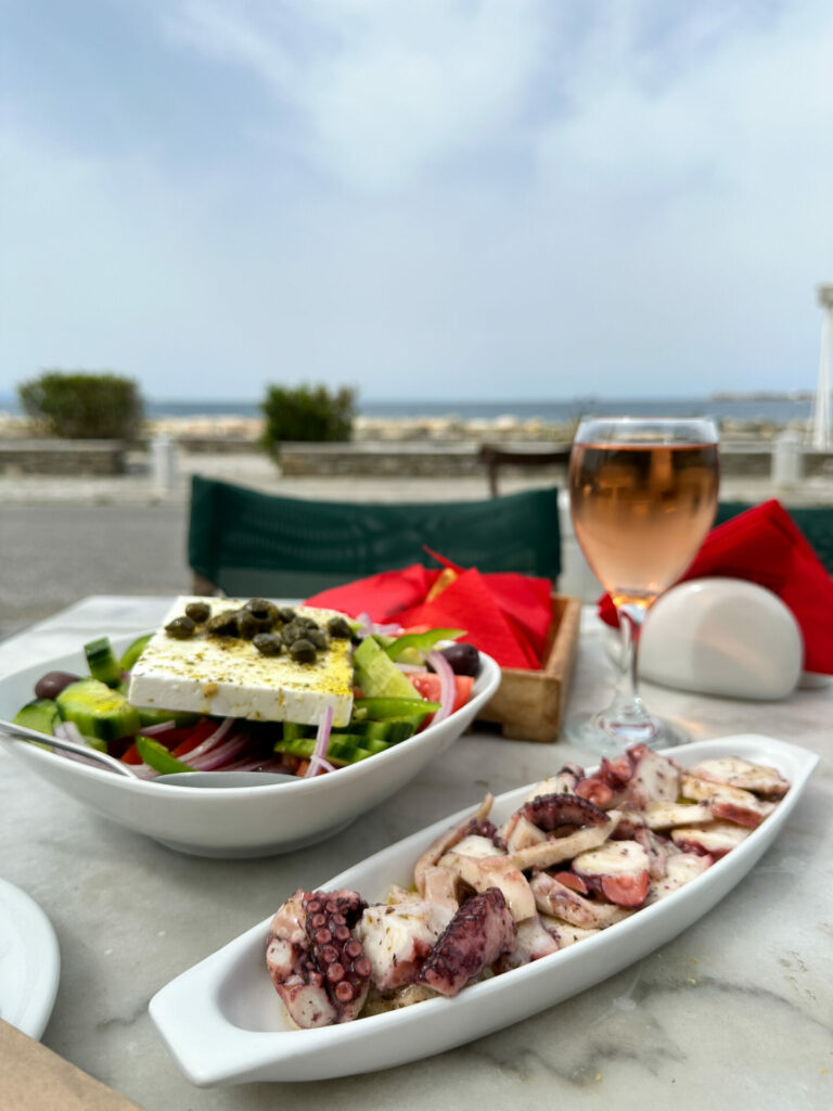Paros Greece Seafood