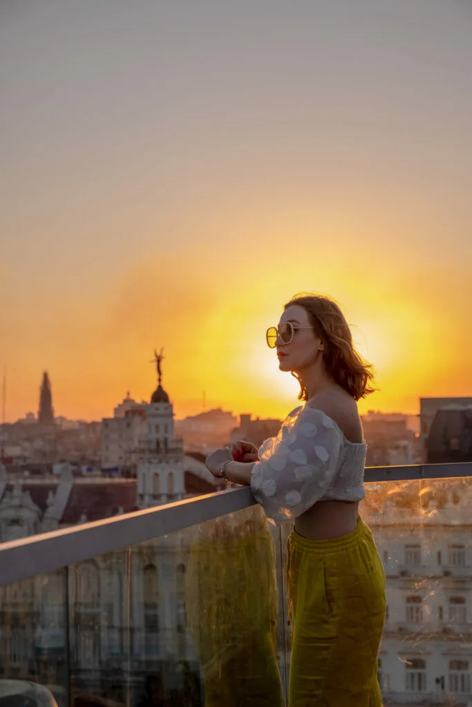 Havana Cuba Rooftop hotel view Capitolio sunset