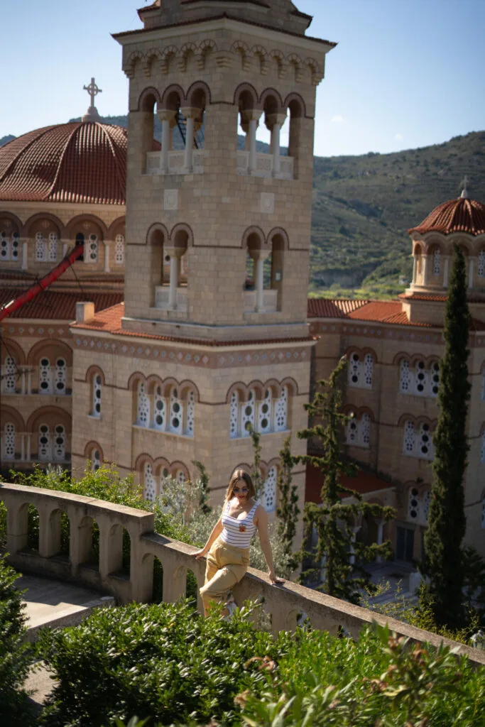 Monastery of Agios Nektarios Aegina Greece