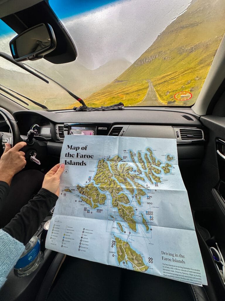 driving in Faroe Islands