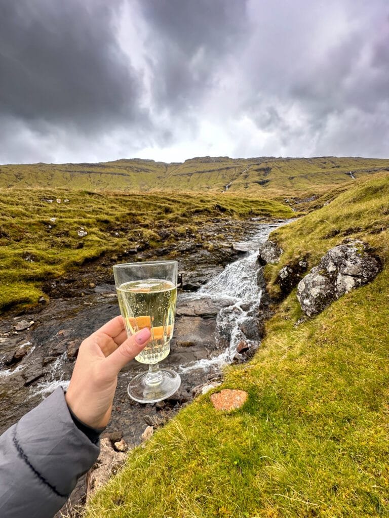 Faroe Islands waterfalls 