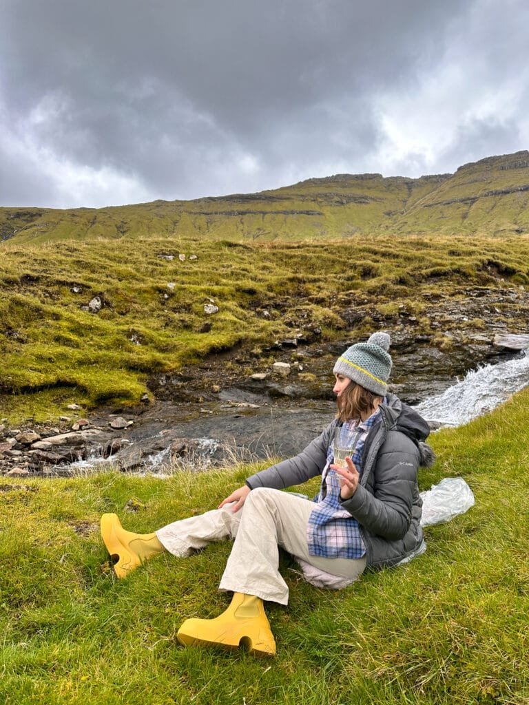 Faroe Islands waterfalls 