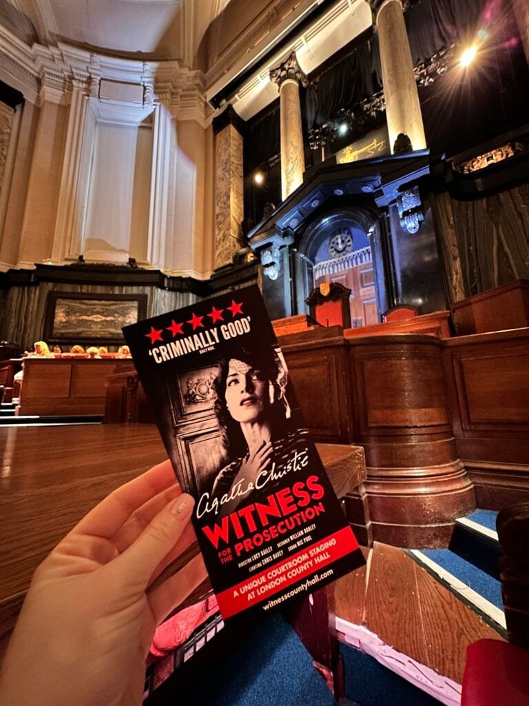 London theater Agatha Christie witness to prosecution 