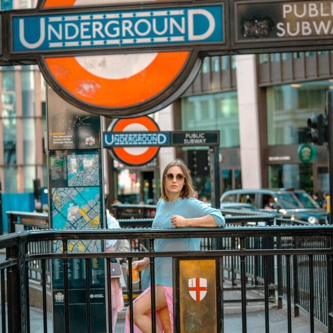 London UK Travel Itinerary Underground