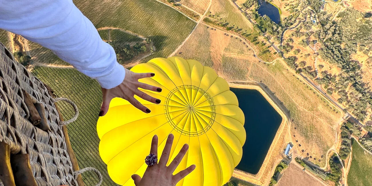 Hot Air Ballooning in Napa Valley