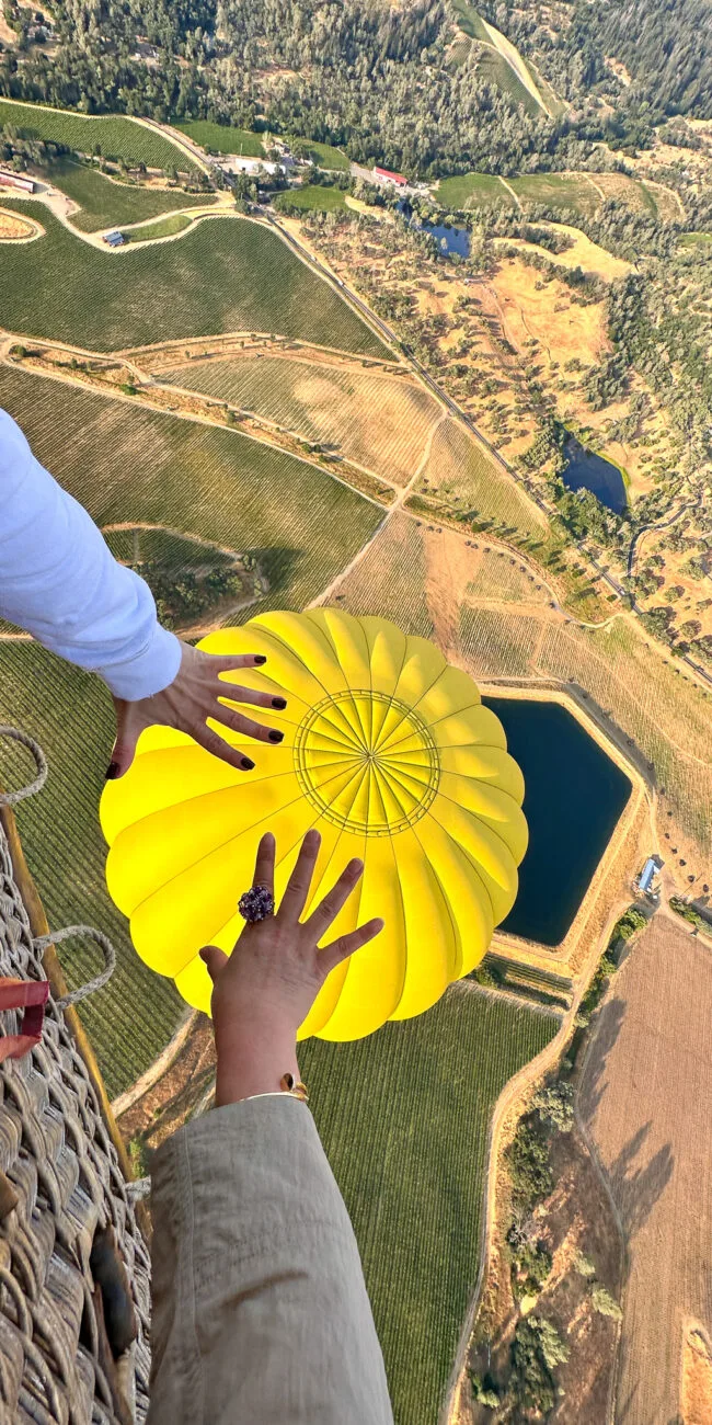 Hot Air Ballooning in Napa Valley